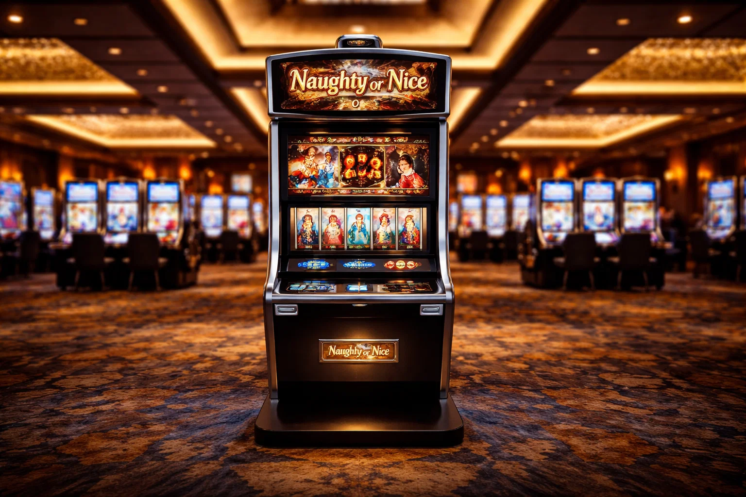 Sunny beach party, Naughty or Nice slot game